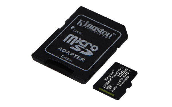 Memorije kartice KINGSTON SDCS2128GBmicroSDXC128GBClass10 U1100MBs-10MBs+adapter' ( 'SDCS2128GB' ) 