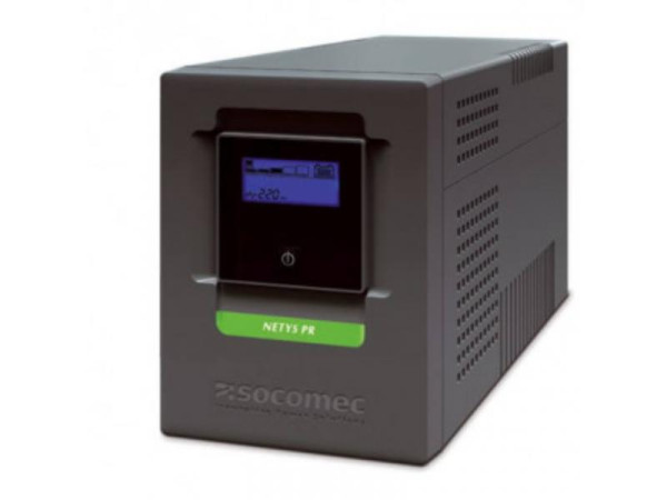 UPS Socomec NeTYS PR-MT 1500VA1050W 230V 5060Hz AVR, Sine wave, LCD, RJ45 zaštita, USB