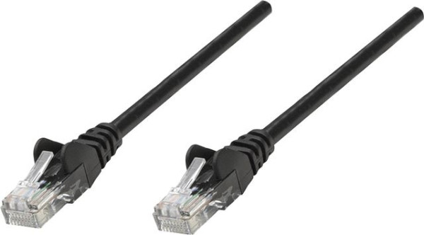 Kabl Intellinet Patch, Cat6 certified, UUTP, 1m, crni 738330