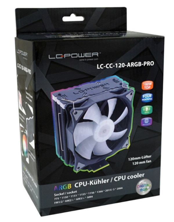 Cooler LC Power Cosmo Cool LC-CC-120-ARGB-PRO