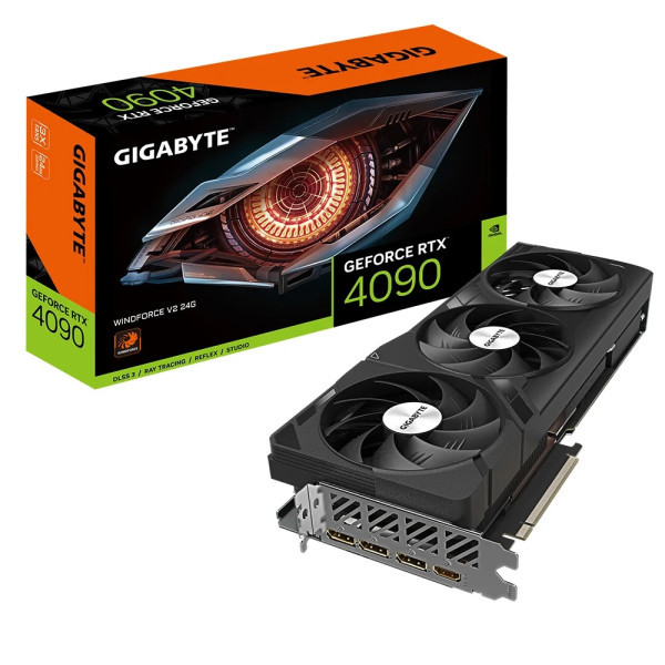 SVGA Gigabyte RTX4090 WindForce 3 24GB GDDR6, GV-N4090WF3V2-24GD