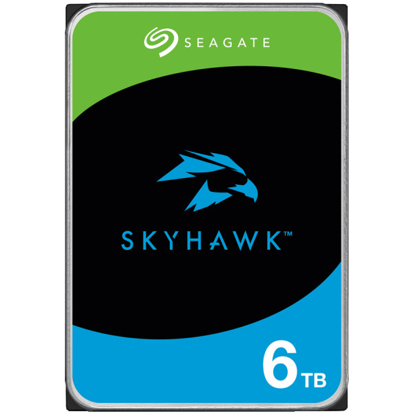 SEAGATE HDD SkyHawk Surveillance (3.56TBSATA 6Gbsrpm 5400) ( ST6000VX009 ) 