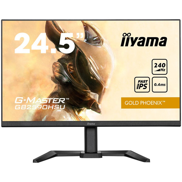 IIYAMA Monitor LED GB2590HSU-B5 GAMING 25inch 240Hz IPS 	1920 x 1080 400cd 0.4ms HDMI DP USB Full ERGO ( GB2590HSU-B5 ) 