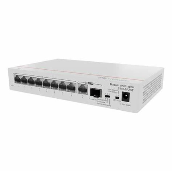 Huawei eKit Switch neupravlljivi S110-8P2ST