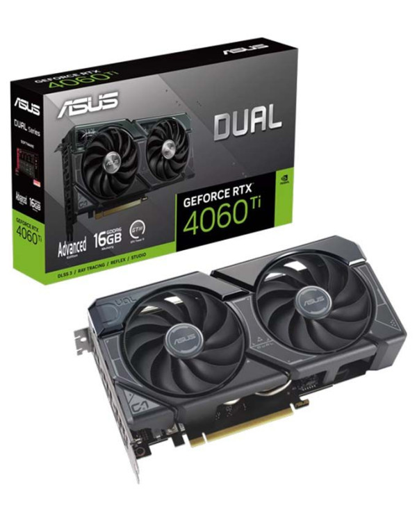 SVGA ASUS nVidia GeForce RTX 4060 Ti 16GB 128bit DUAL-RTX4060TI-A16G