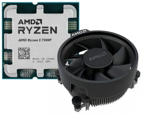 CPU AM5 AMD Ryzen 7500F 5.20GHZ 100-100000597MPK