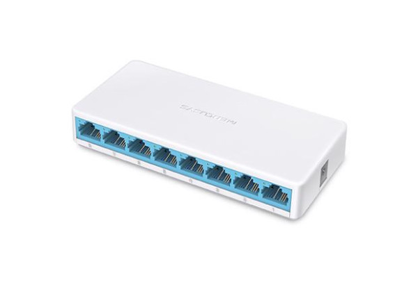 Mercusys MS108 v3.2, 8-Port 10/100Mbps Desktop Switch ( 5485 )