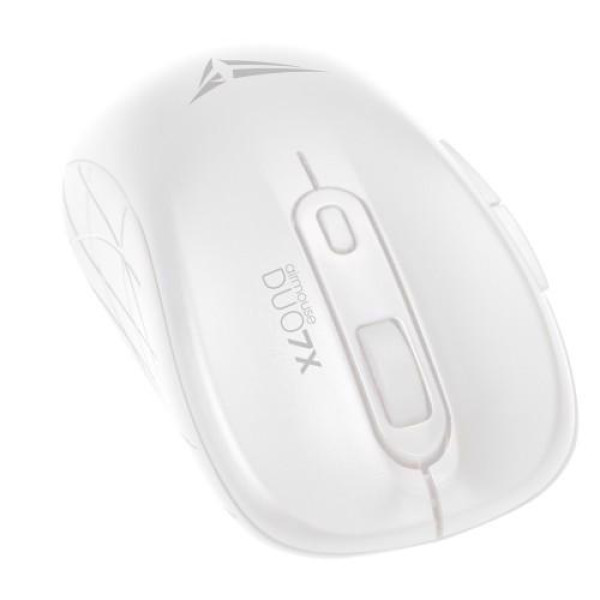 ALCATROZ Airmouse DUO 7X Wireless & Bluetooth White ( 5506 )