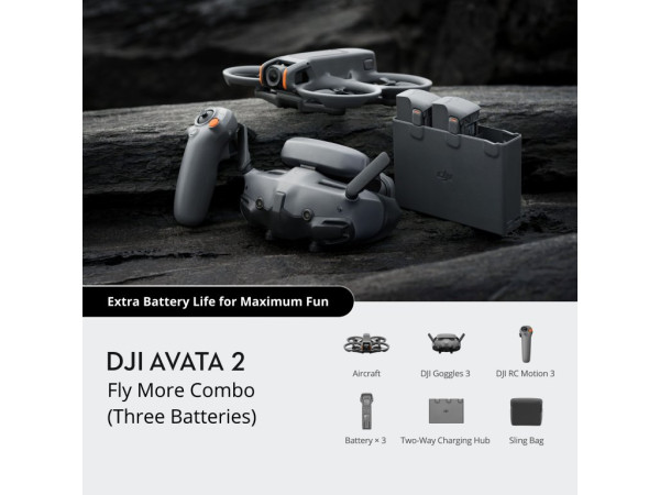 Dron DJI Avata 2 Fly More Combo (Three Batteries)' ( 'CP.FP.00000151.01' ) 