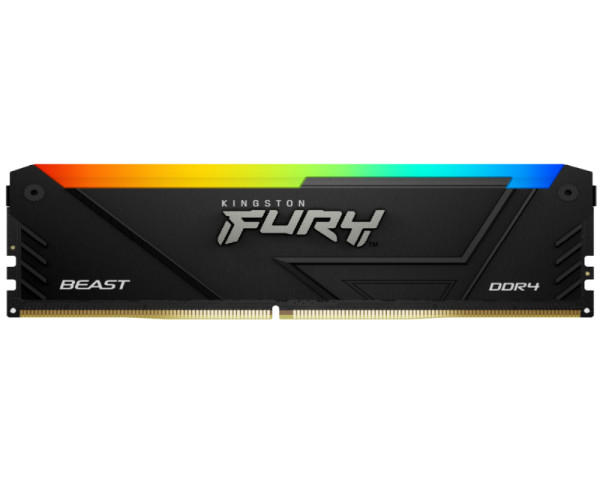 RAM DDR4 Kingston 8GB PC3600 KF436C17BB2A/8 RGB Fury Beast Black