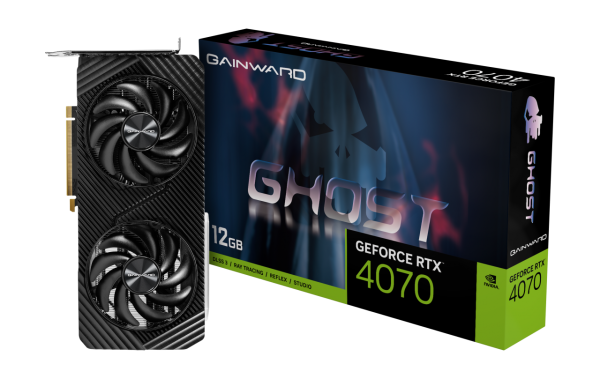 SVGA Gainward RTX4070 Ghost 12GB GDDR6X 192bit 3xDP,  3901