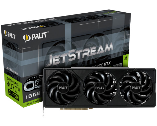 PALIT nVidia GeForce RTX 4070 Ti Super 16GB 256bit RTX4070Ti Super JetStream OC grafička karta