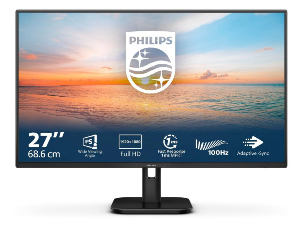 Monitor PHILIPS 27E1N1100A00 27''IPS1920x1080100Hz1ms MPRTVGA,HDMIVESAcrna' ( '27E1N1100A00' ) 