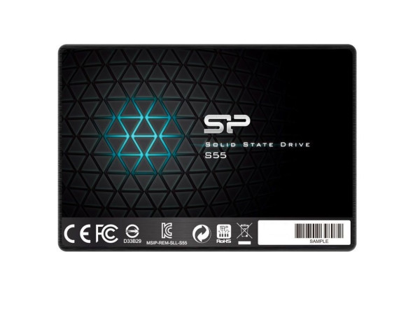 SSD SILICON POWER Slim S55 240GB2.5''SATA 3crna' ( 'SP240GBSS3S55S25' ) 