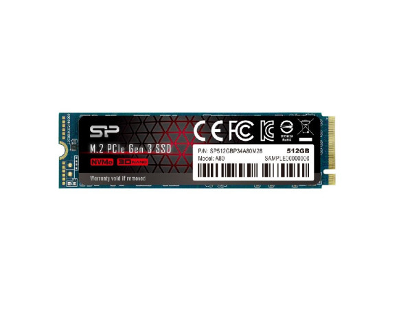 SSD SILICON POWER 512GBM.2crna' ( 'SP512GBP34A80M28' ) 