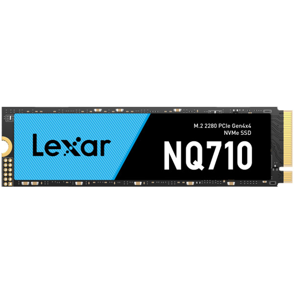 Lexar 500GB High Speed PCIe Gen 4X4 M.2 NVMe, up to 4400 MBs read and 1700 MBs write, EAN: 843367132287 ( LNQ710X500G-RNNNG ) 