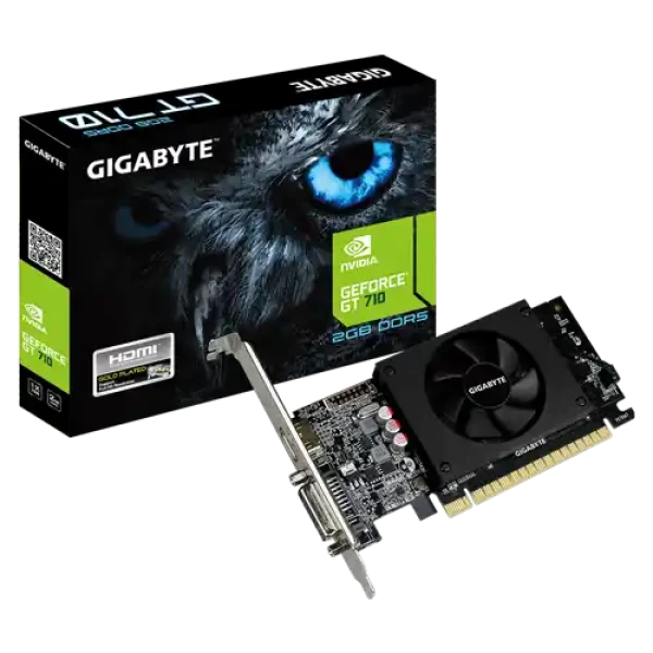 Grafička karta PCI-E Gigabyte GT710 2GB DDR5 64 bit  HDMIDVI