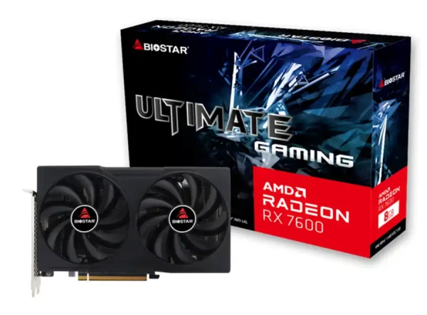 Grafička karta Biostar RX7600 8GB DDR6 128bit HDMI3DP