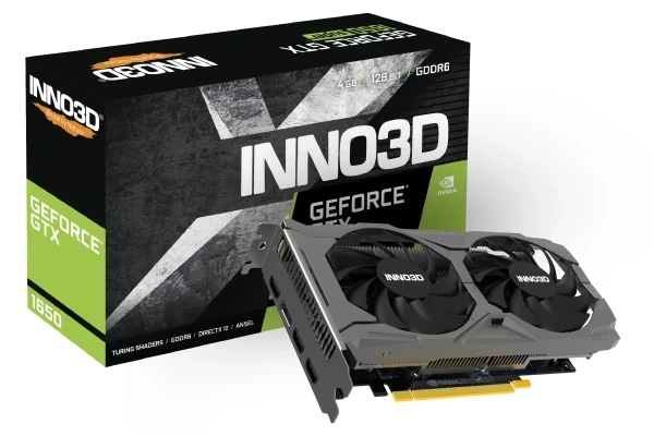 Grafička karta INNO3D GTX GeForce 1650 TWIN X2 OC 4GB GDDR6