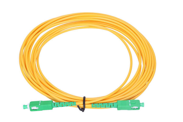 Extralink Patchcord SC/APC-SC/APC, SM, G652D, Simplex, 3.0mm 0.5m ( 5624 )