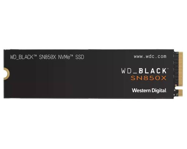 SSD M.2 NVMe 1TB WD Black SN850X 7300MBs 6300MBs  WDS100T2X0E