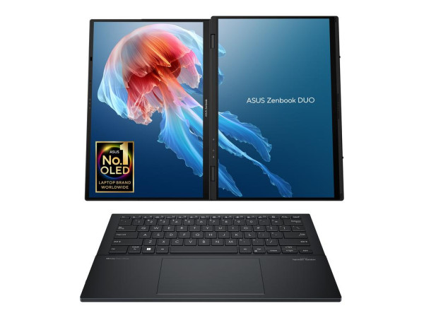 Laptop ASUS Zenbook Duo UX8406MA-PZ058X WIn11 Pro14'' OLED WQXGA+ TouchU9-185H32GB2TB SSDsiva' ( '90NB12U1-M00C00' ) 