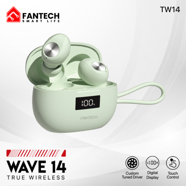 Bluetooth slusalice Fantech Wave 14 zelene