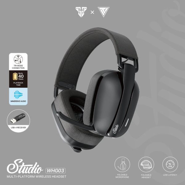 Bluetooth slusalice Fantech WHG03 Studio crne