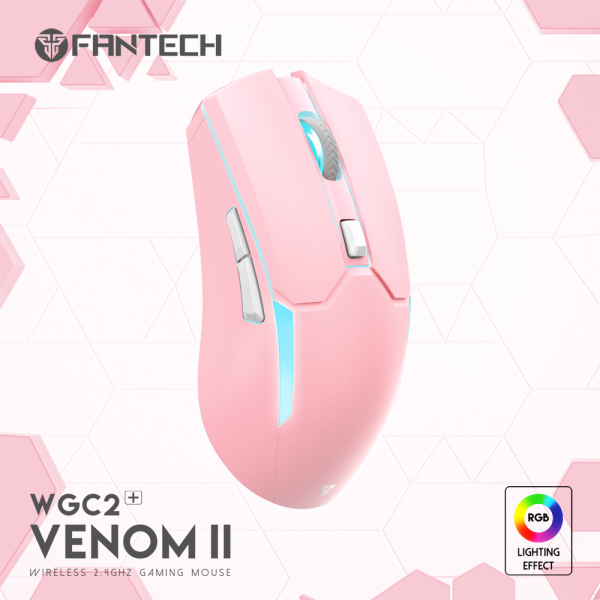 Mis Wireless Gaming Fantech WGC2 Venom II Sakura