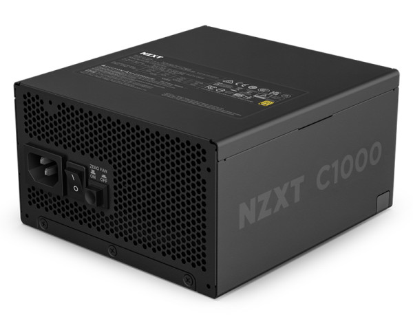 Napajanje 1000W NZXT C1000 Gold ATX 3.X (PA-0G2BB-EU) modularno napajanje crno  CAS02627 