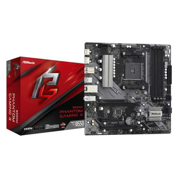 MB AM4 ASROCK B550M PHANTOM GAMING 4