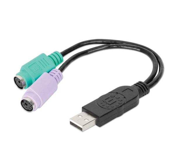 USB adapter Manhattan 179027 USB 2.0 - 2x PS2