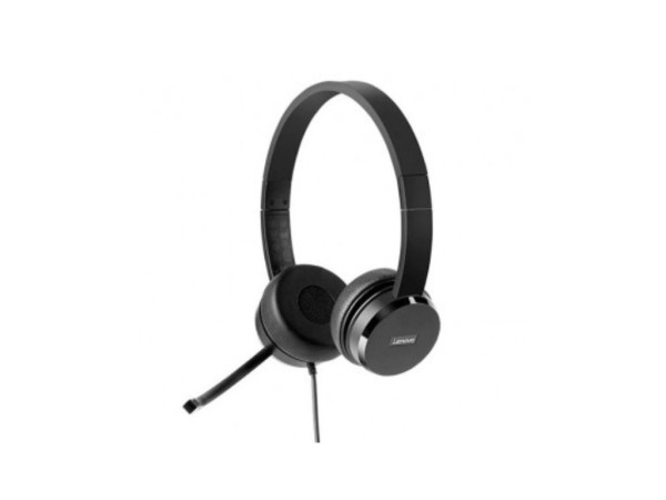 Slušalice LENOVO 100 StereoUSBpasive noise cancellation4XD0X88524crna' ( '4XD0X88524' ) 