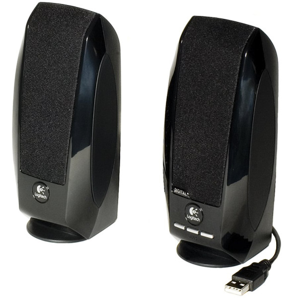 LOGITECH S150 Stereo Speakers - BLACK - 3.5 MM - B2B ( 980-000029 ) 