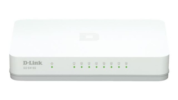 Switch 8-portni gigabitni D-Link GoSwitch8G