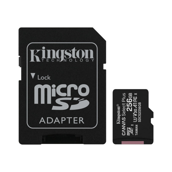 Micro SD Kingston 256GB SDCS2256GB + sd adapter