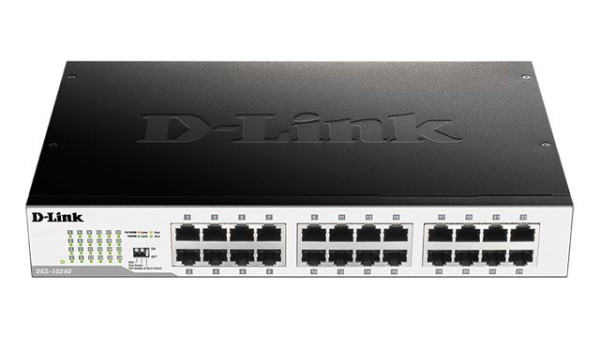 D-Link Switch 24-Port Gigabit Unmanaged Desktop DGS-1024DE