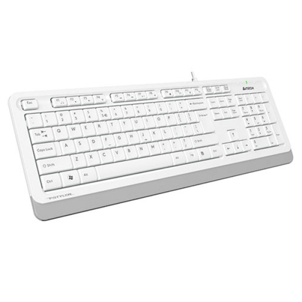 Tastatura A4 Tech FK10 Bela US