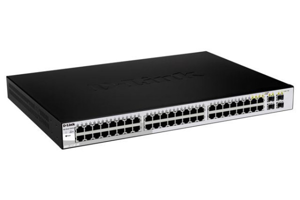 DLink Switch 48-Port Gigabit Smart Managed 4xSFP DGS-1210-48