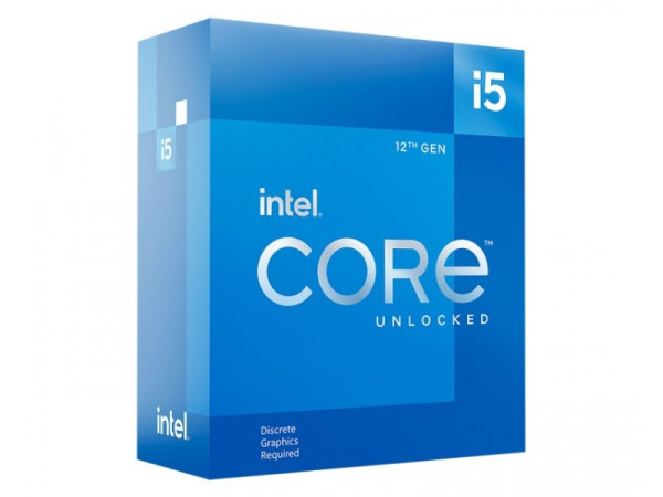 CPU 1700 INTEL Core i5 12600KF 10 cores 2.8GHz (4.9GHz) BOX