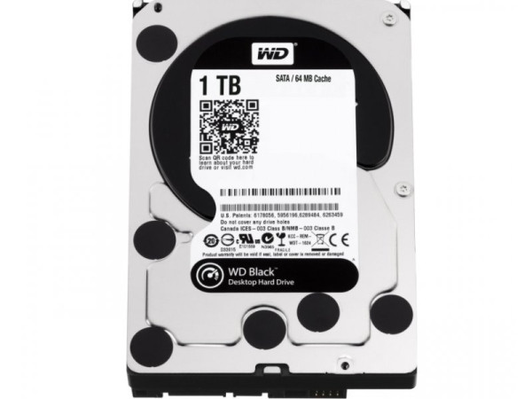 HDD WD 1TB WD1003FZEX SATA3 7200 64MB Black