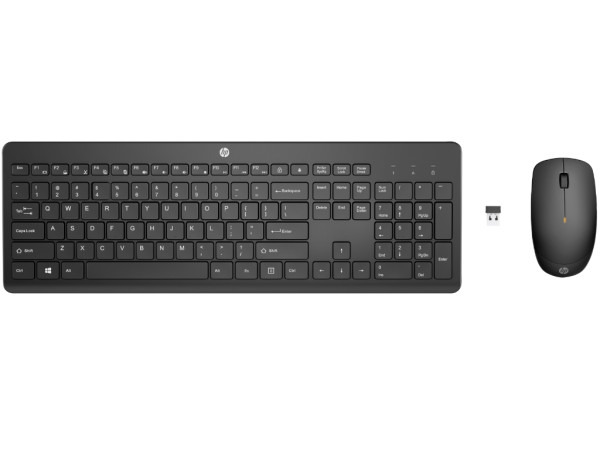 Tastatura+miš HP 230 bežični set18H24AAcrna' ( '18H24AA' ) 