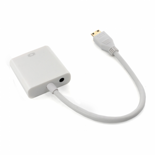 Adapter mini HDMI na VGA (Audio) JWD-HDMI10