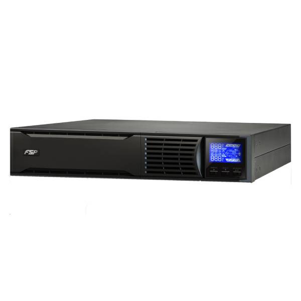 FSP UPS CH-1102RS / CHamp 2K RM (PPF18A1403), 2000VA/1800W, CE, W/CSB 12V9AH*4, W/USB port & cable, LCD, Rack STD ( 4648 )