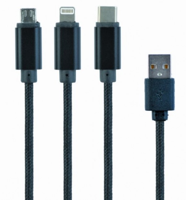 Kabl USB A - Type Clightningmicro USB CC-USB2-AM31-1M Gembird 1m